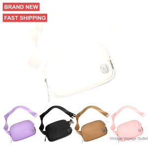 Waterproof Fanny Pack Crossbody Bag Adjustable Strap 7.5x5x1.8 Inches
